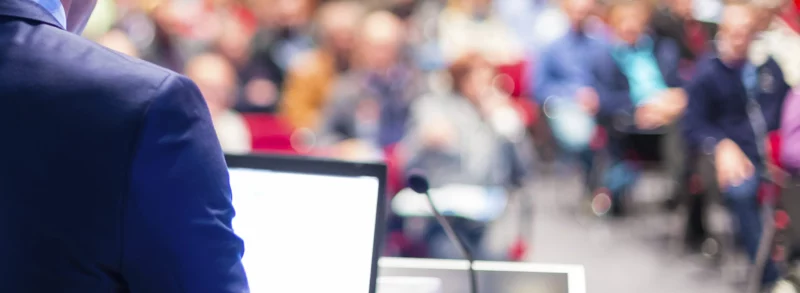 Speaker at Business Conference and Presentation
