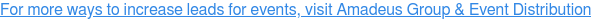 Get More Leads Group & Event Distribution Solutions