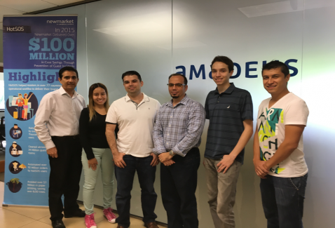 FIU Interns at Amadeus