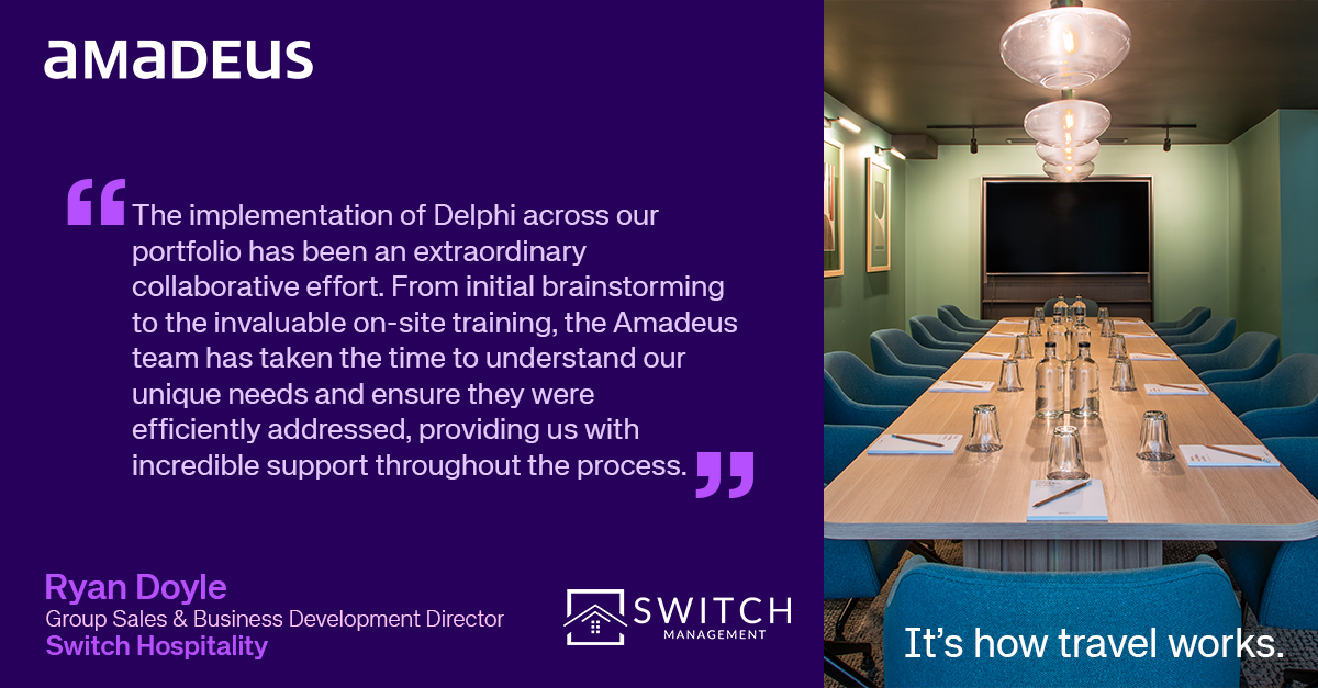 Switch management testimonial for Delphi Sales & Catering Solutions